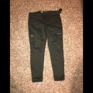 Mission mid tase dark green jegging